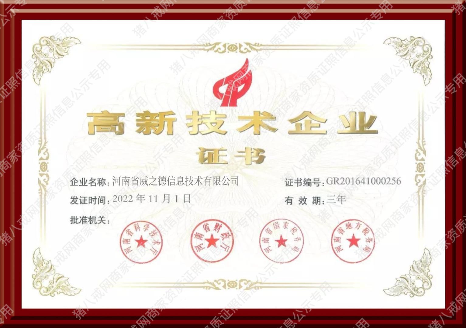 高新技術(shù)企業(yè)