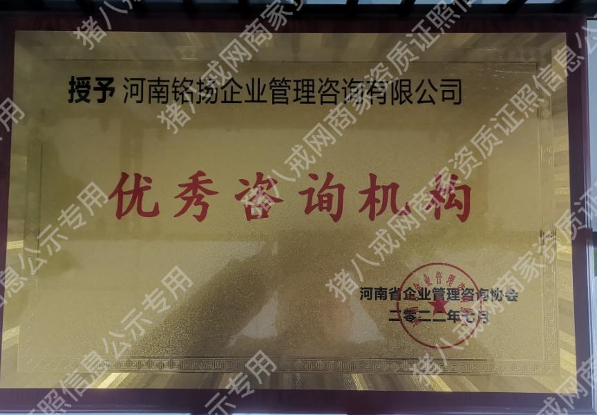 優(yōu)秀咨詢(xún)機(jī)構(gòu)
