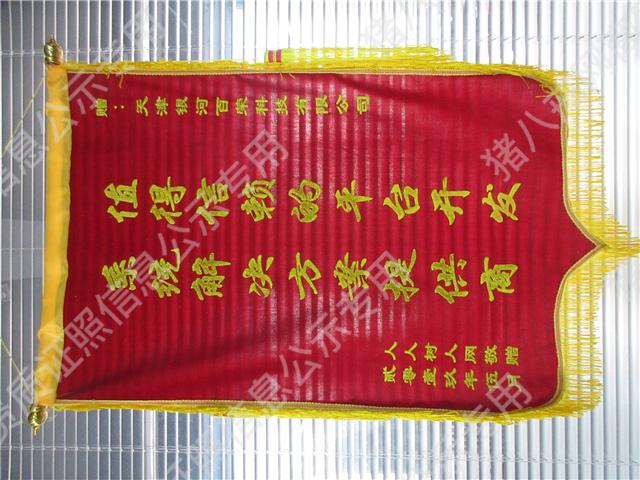 錦旗（關(guān)聯(lián)公司：天津銀河百榮科技）