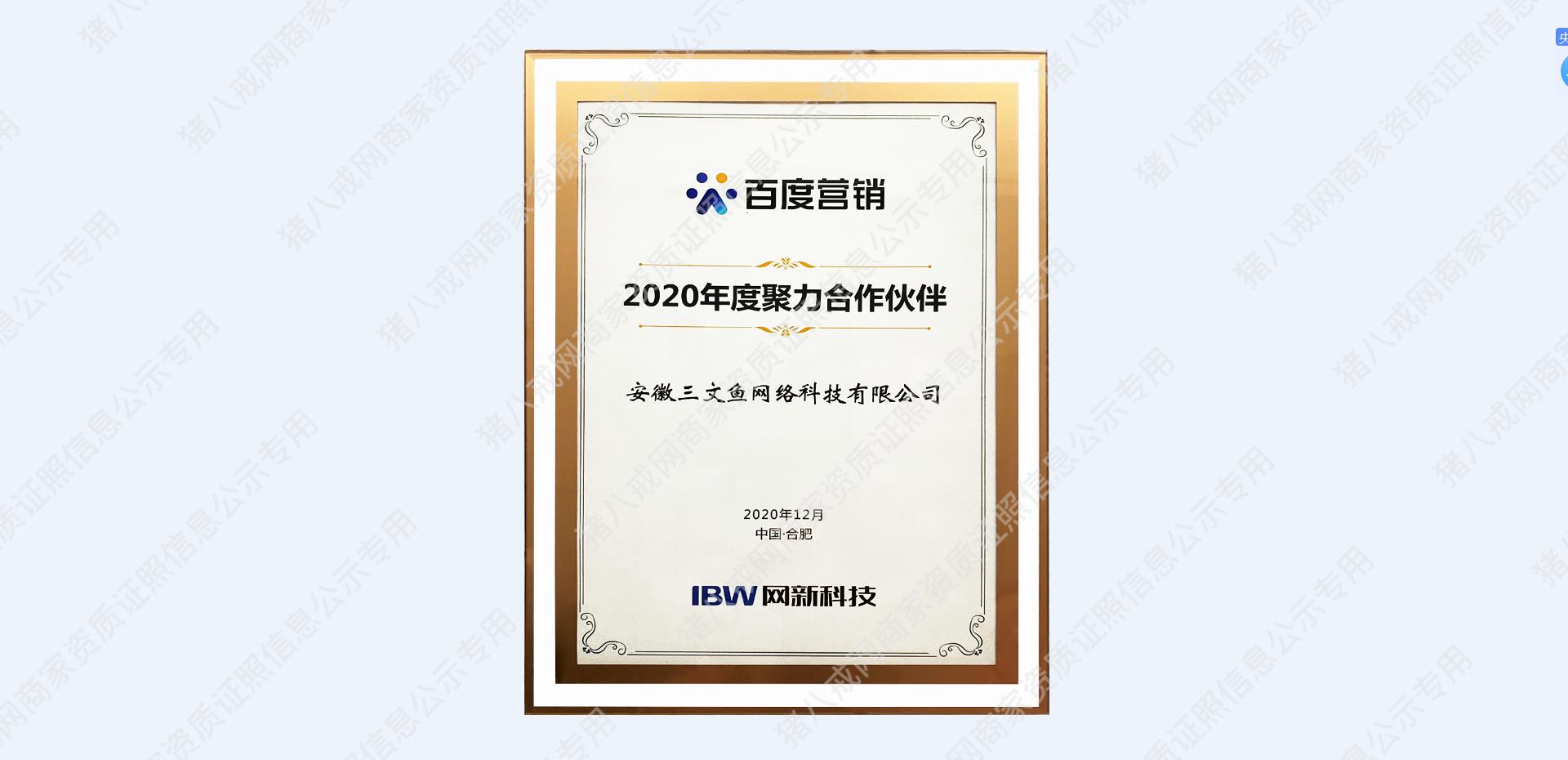百度營銷伙伴2020.12