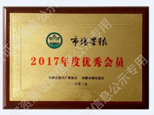 市場星報優(yōu)秀會員2018.2