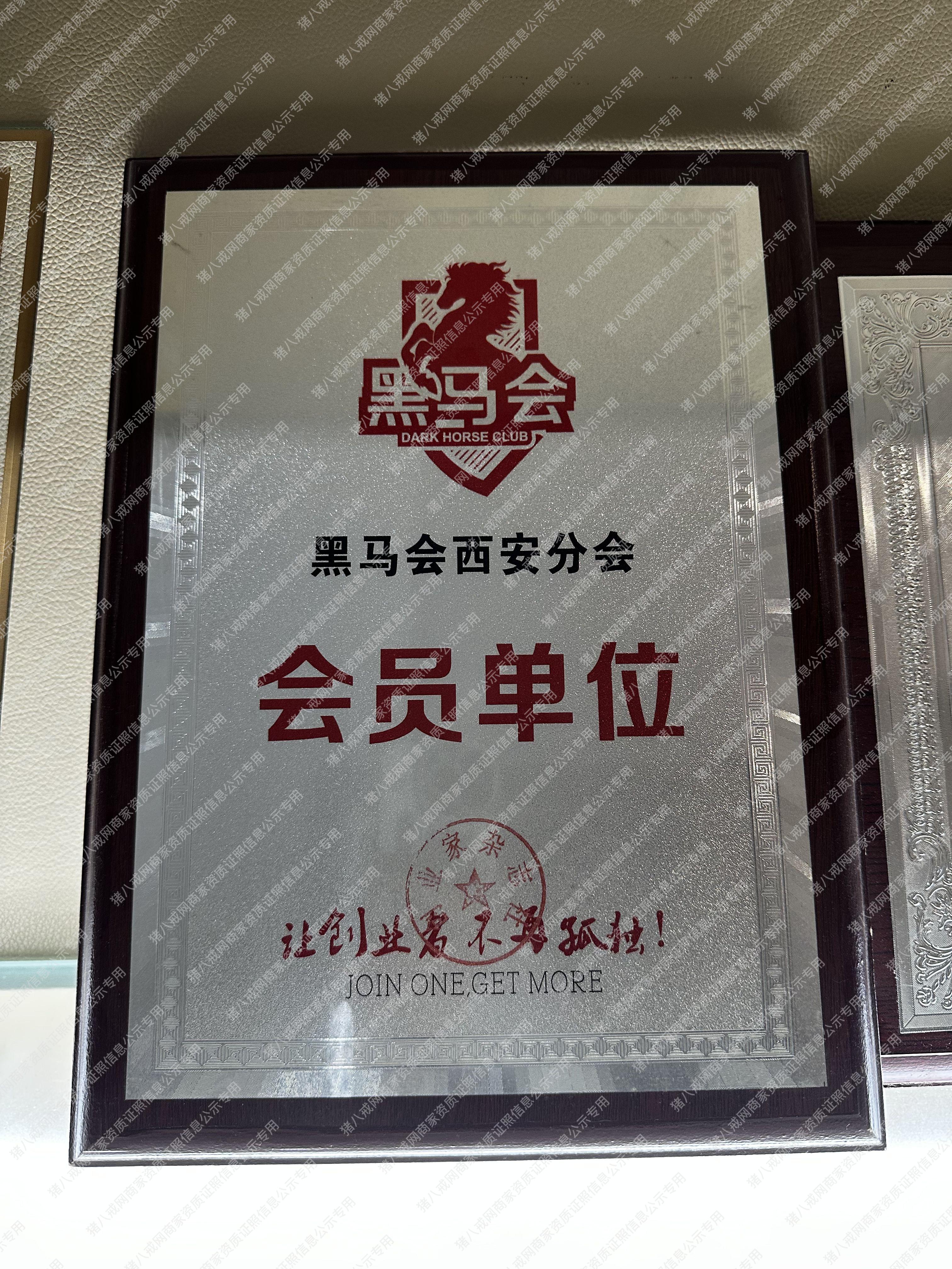 黑馬會西安分會 會員單位