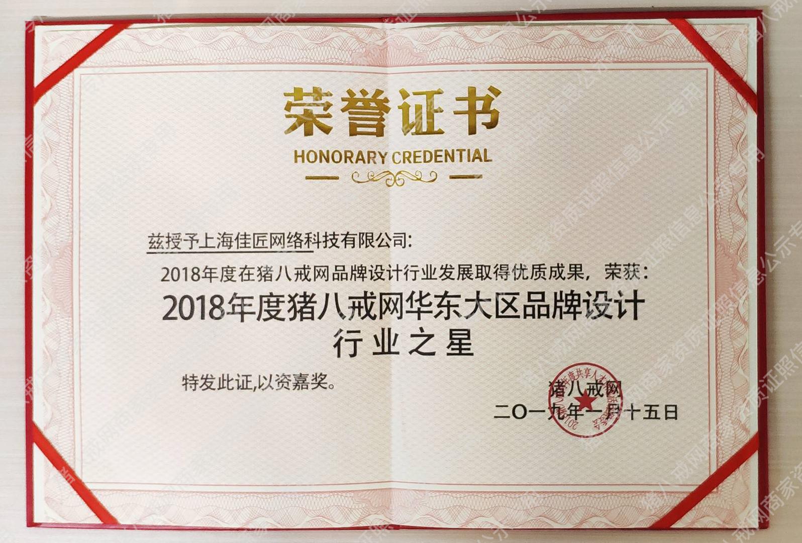 豬八戒網(wǎng)華東大區(qū)行業(yè)之星