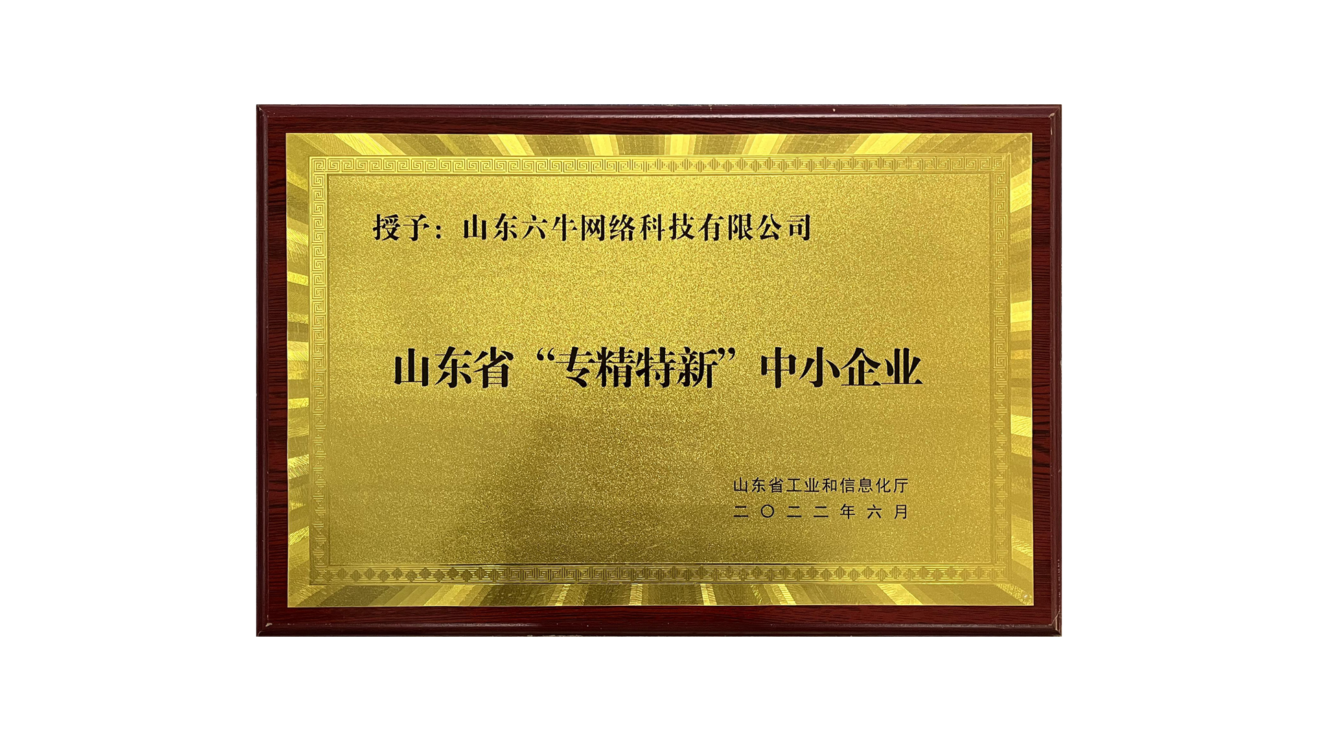 山东省“专精特新”中小企业