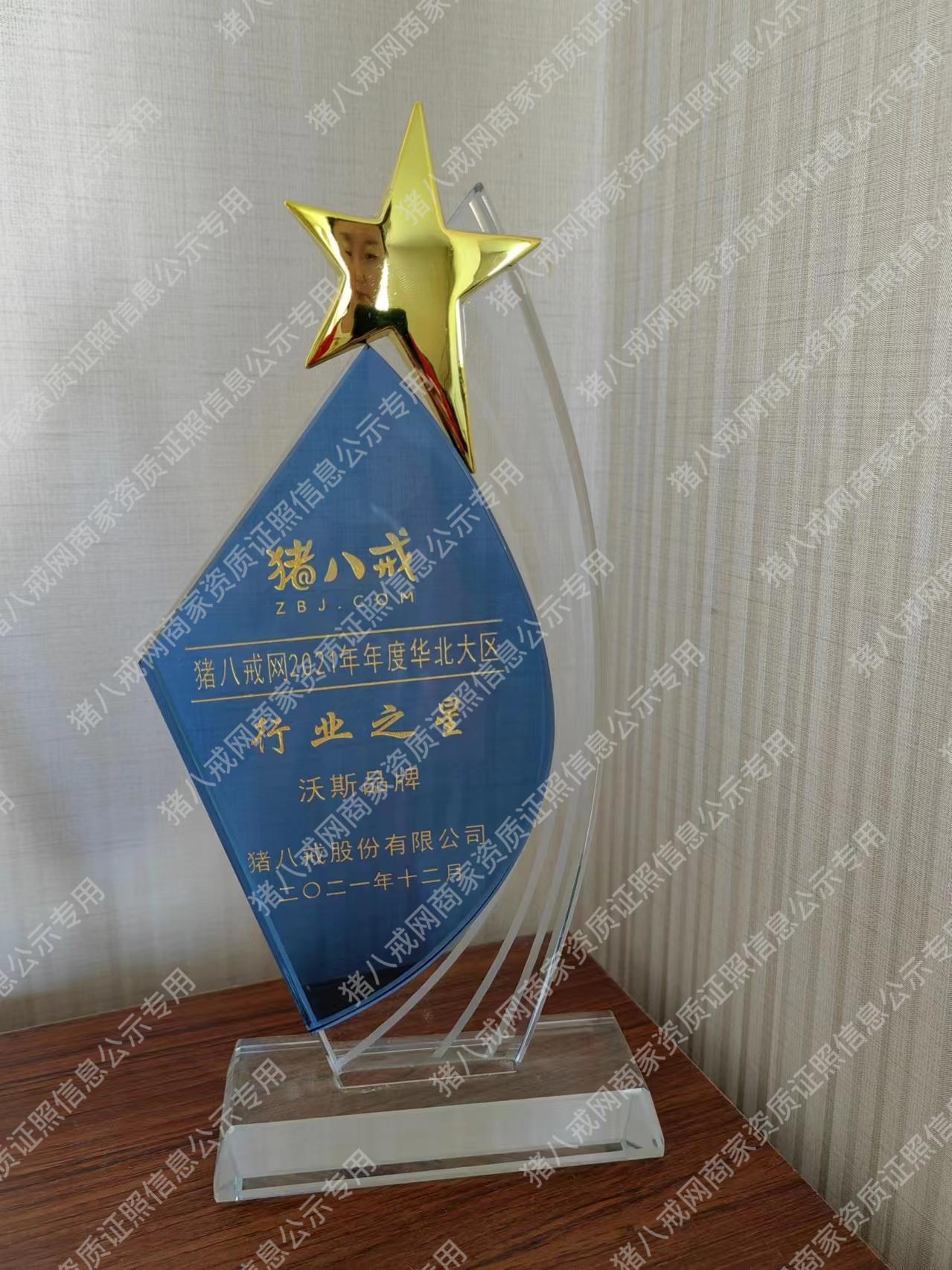 豬八戒行業(yè)之星