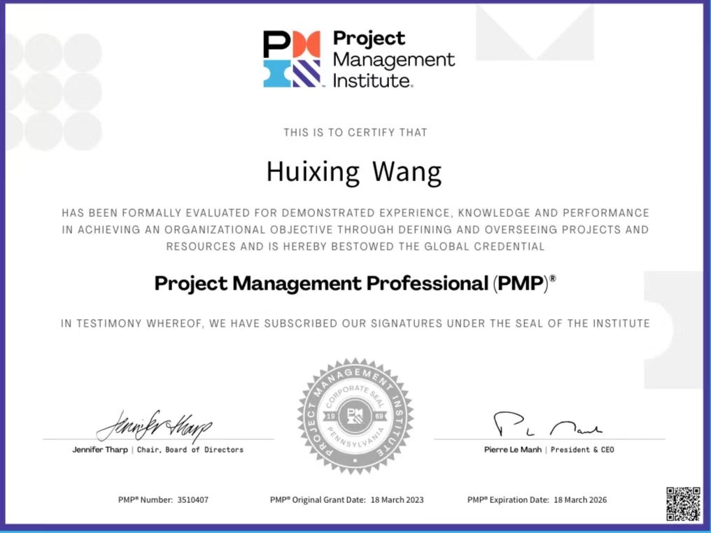 Project Management Professiona